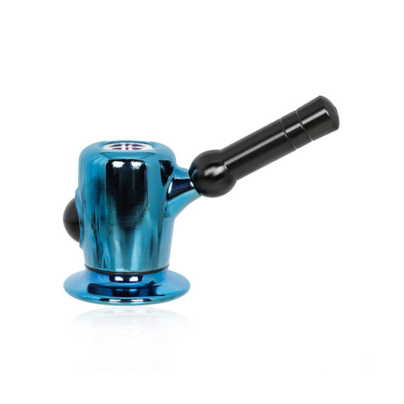 Full Metal Wrapped Glass Bowl Hand Pipe