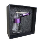 Metal-Wrapped Glass Lantern Bubbler