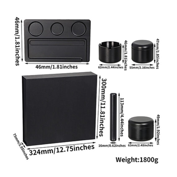 Luxury Aluminum Alloy Cigarette Set: Ultimate Smoking Experience