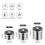 Stainless Steel Vacuum Sealed Container - Lock in Freshness and Flavor