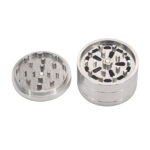 64mm 4-Part Diamond-Cut Herb Grinder - Precision Grinding for Superior Flavour