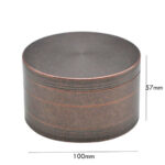 Extra Large 100mm 4-Layer Metal Herb Grinder