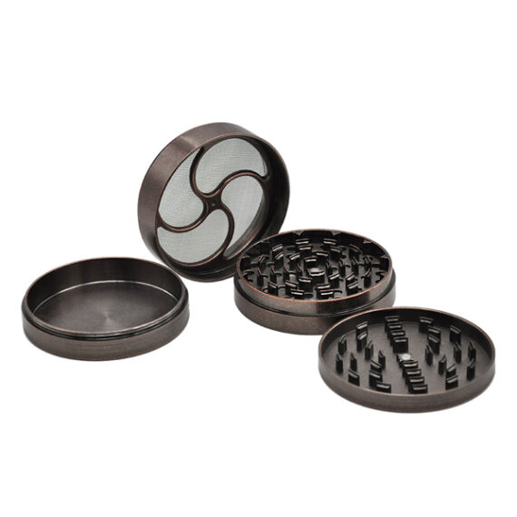 Extra Large 100mm 4-Layer Metal Herb Grinder