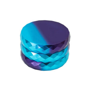 63mm 4-Part Diamond-Cut Metal Herb Grinder – Premium Crushing Performance