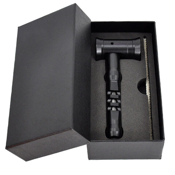 Hammer-Shaped Detachable Aviation Aluminum Tobacco Pipe
