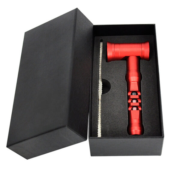 Hammer-Shaped Detachable Aviation Aluminum Tobacco Pipe