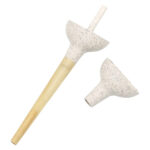 Eco-Friendly Smoking Accessory Kit: Biodegradable Grinder, Filter, and Pre-Rolled Cone