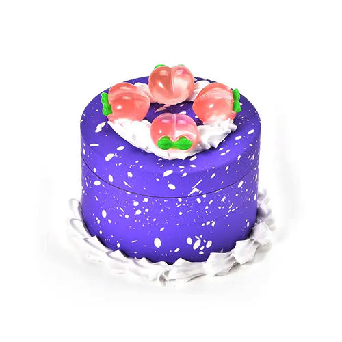High-Quality 63mm Four-Layer Zinc Alloy Cake-Shaped Grinder