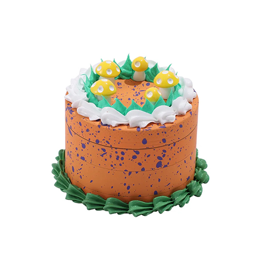 High-Quality 63mm Four-Layer Zinc Alloy Cake-Shaped Grinder